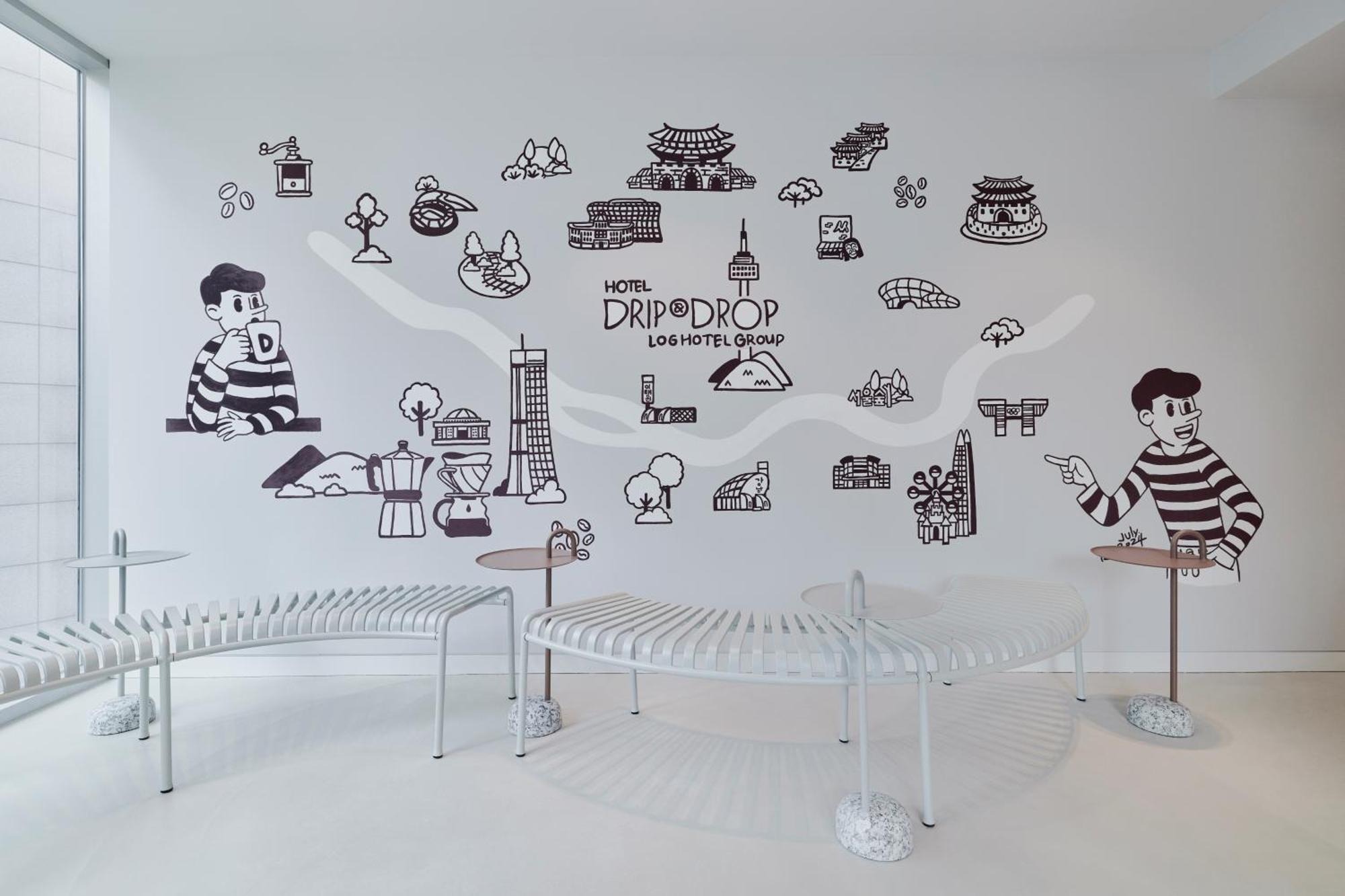 Hotel Drip&Drop, Myeongdong Seoul Bagian luar foto